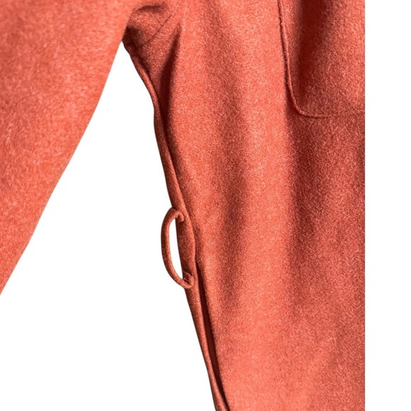Zesica Women's Shacket Burnt Orange Large Missing Belt Very Warm - Picture 2 of 6